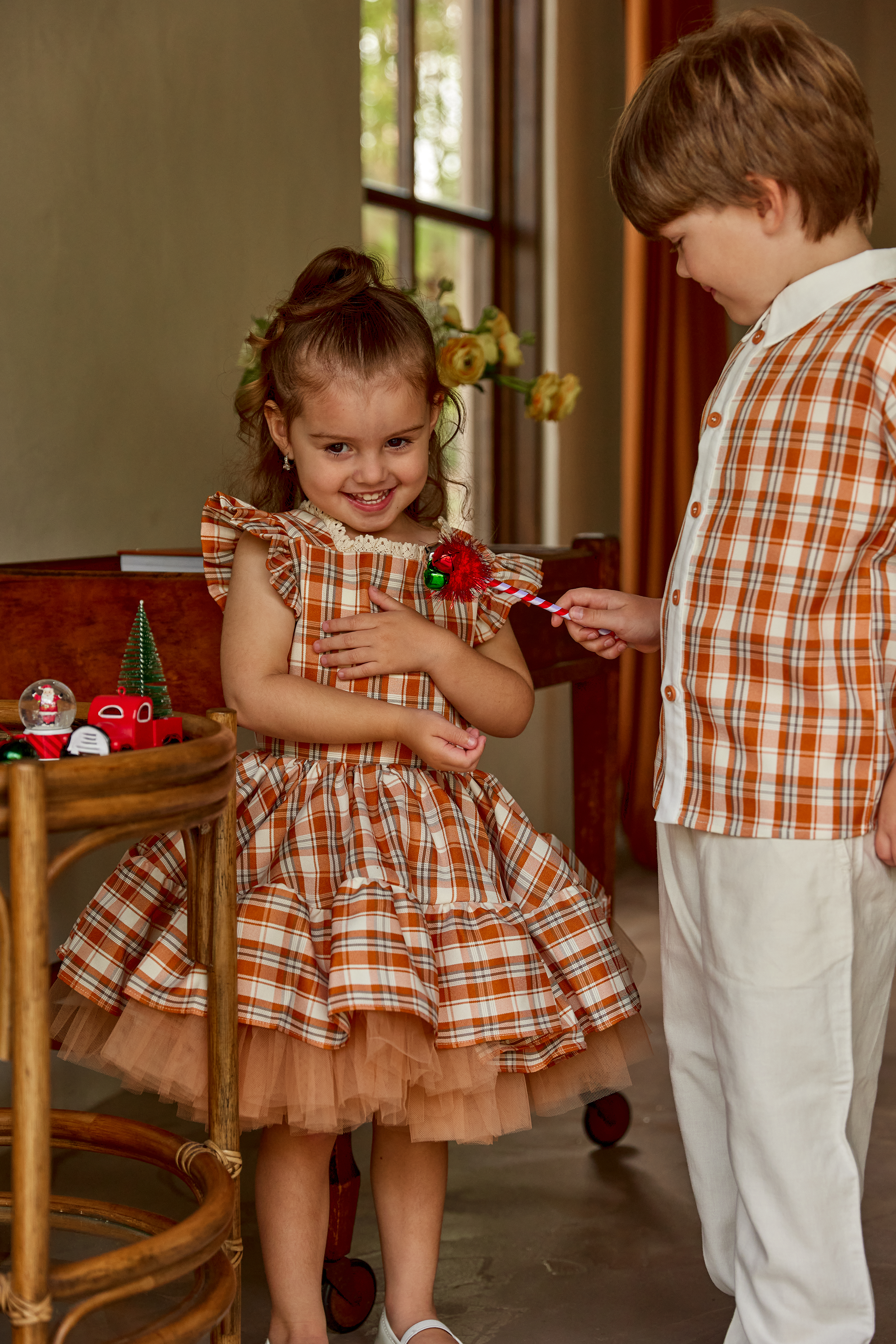 Harvest Tartan Dress