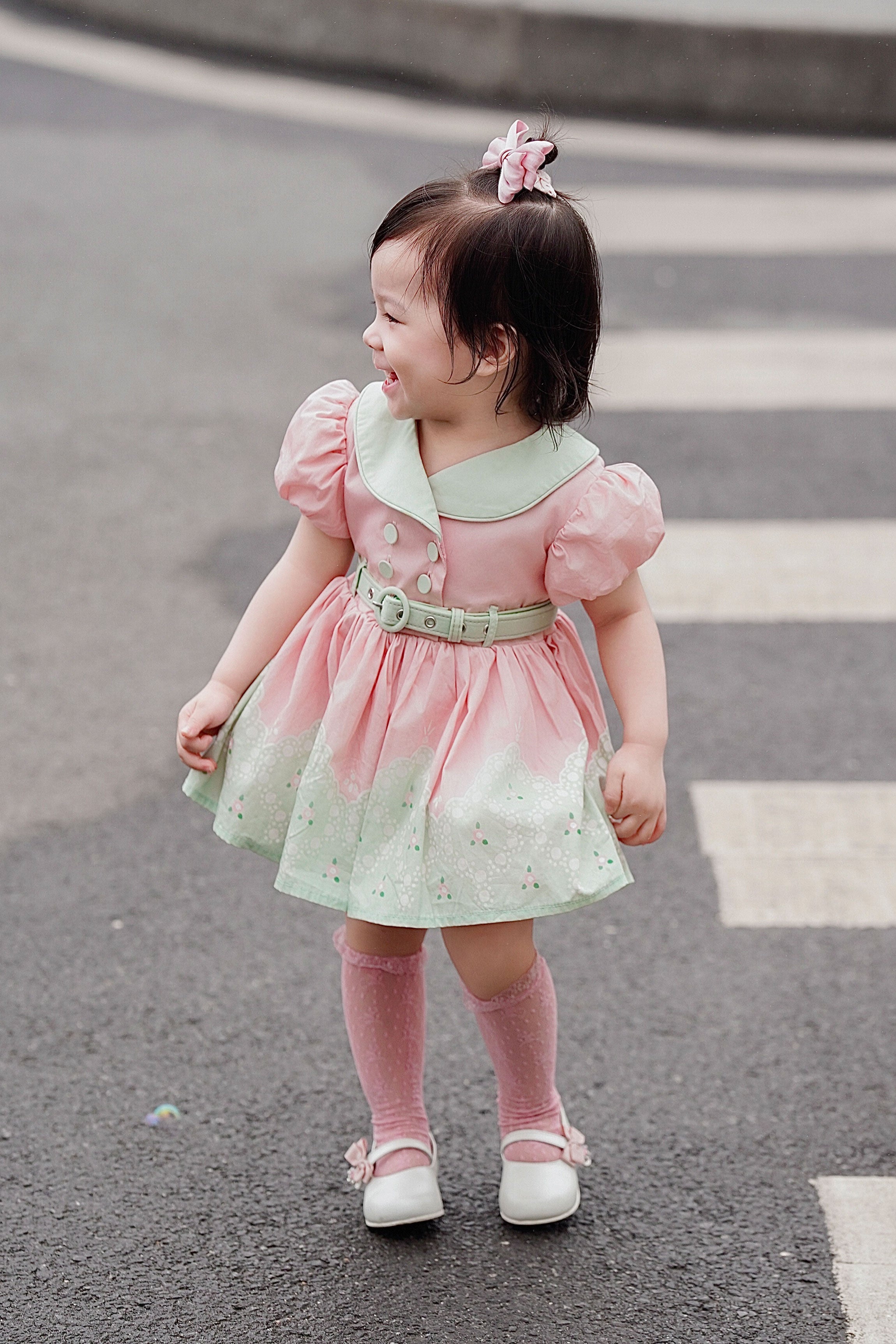 Pink Macaron Dress