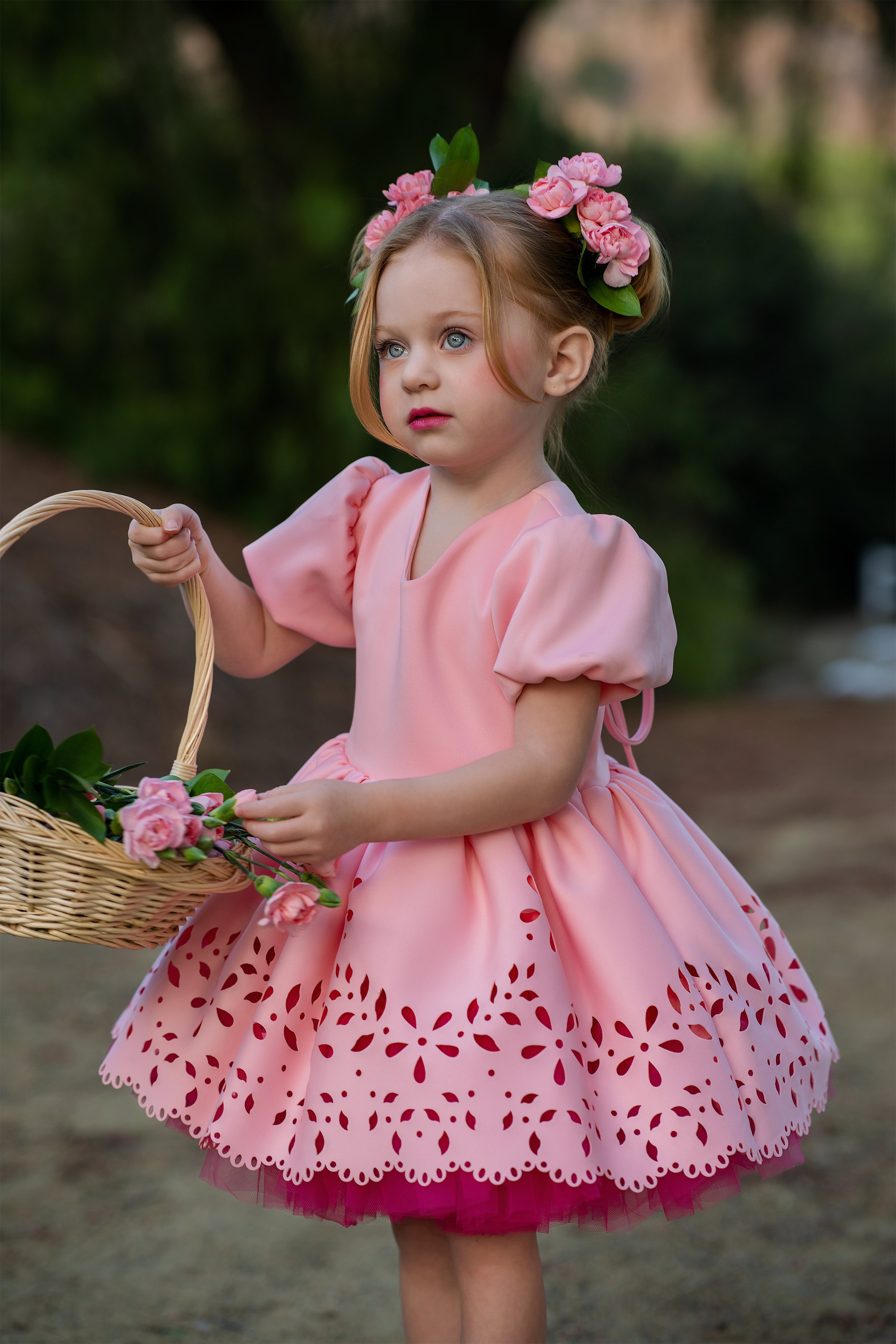 Doily Dress (Pink)