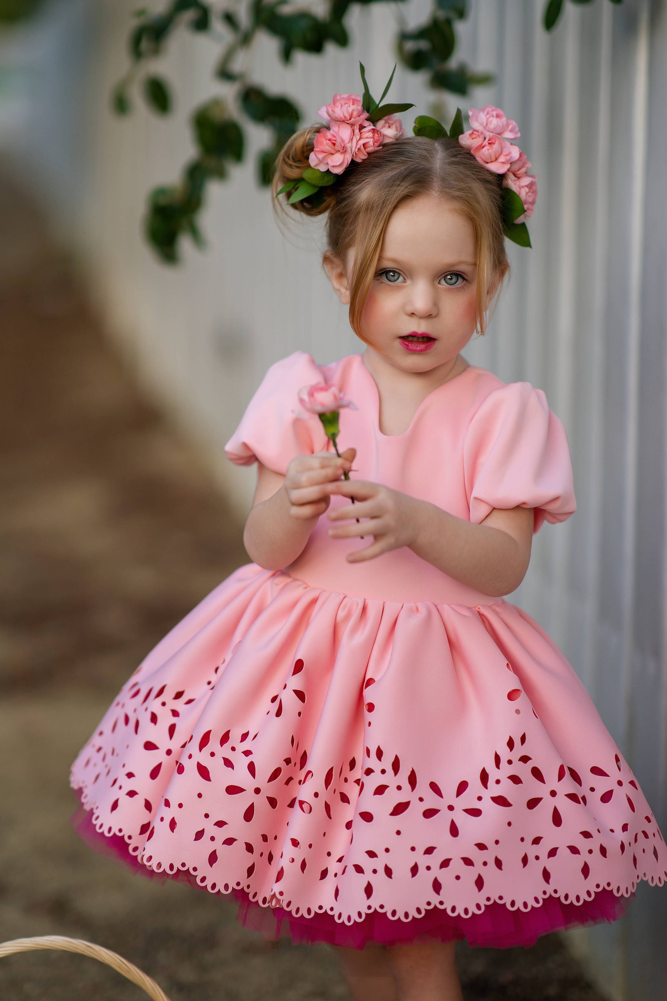 Doily Dress (Pink)