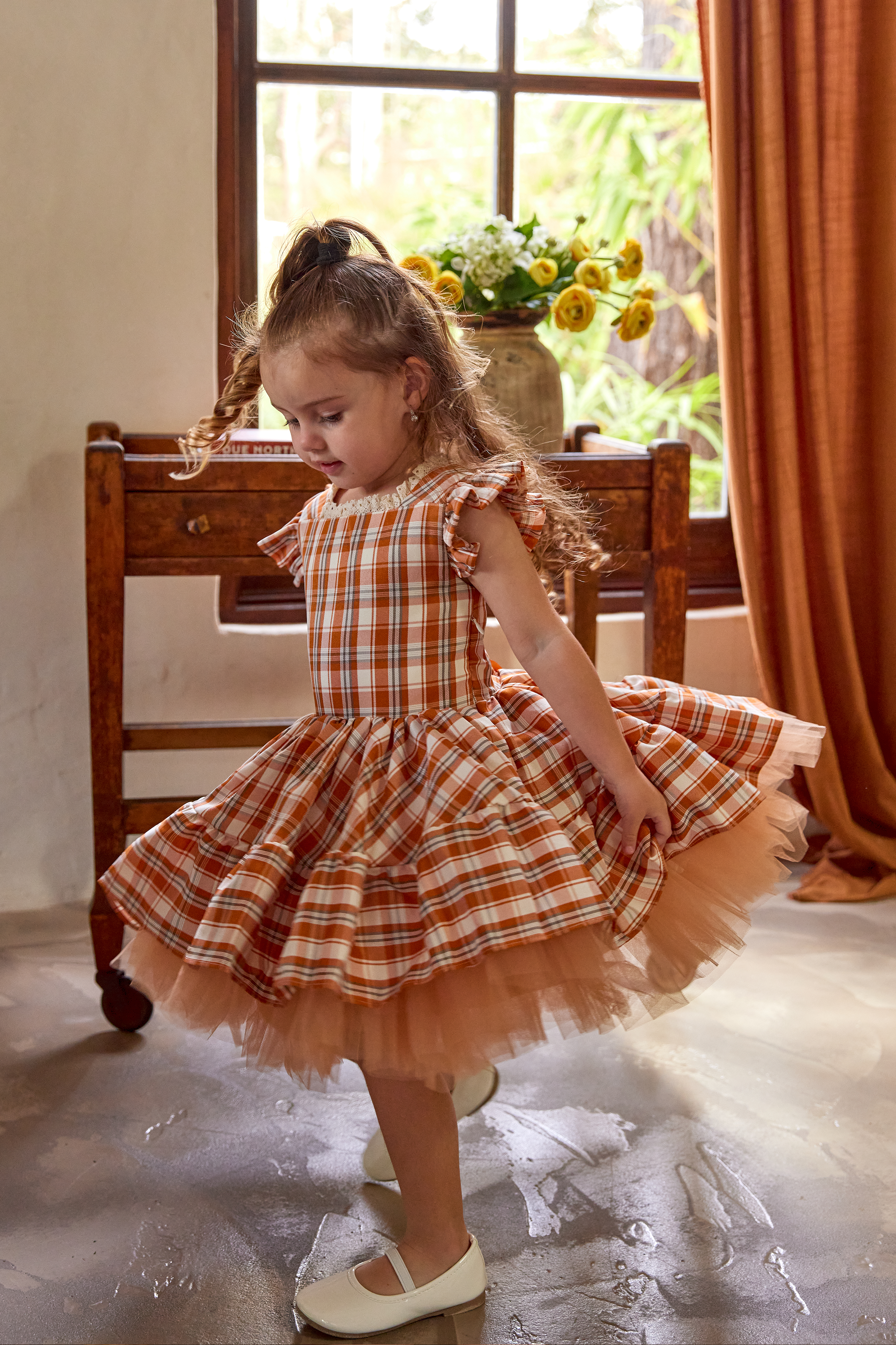 Harvest Tartan Dress