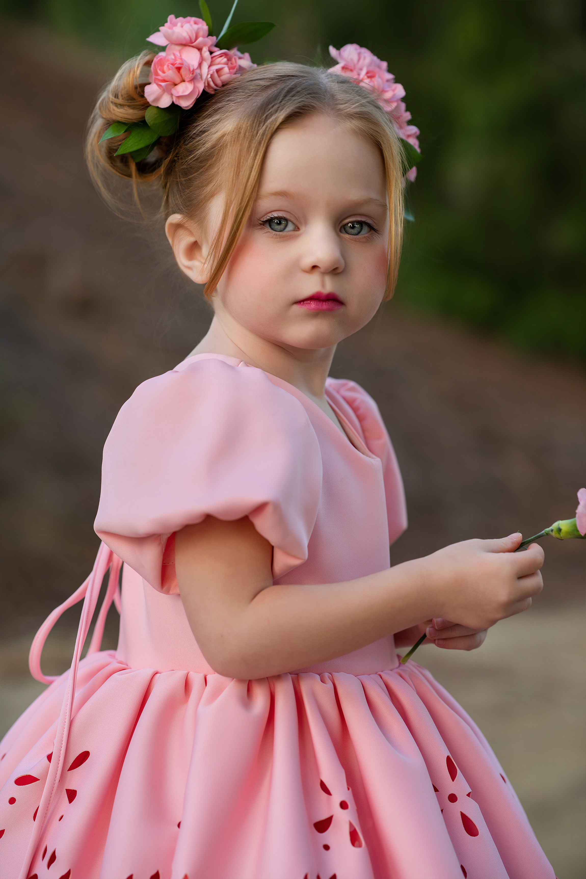 Doily Dress (Pink)