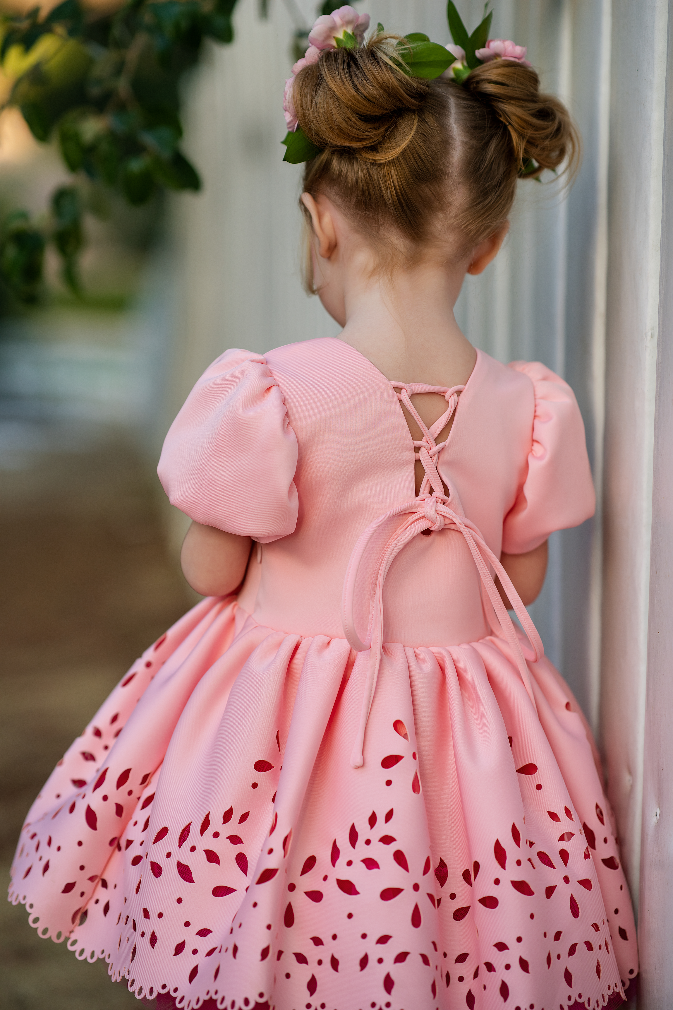 Doily Dress (Pink)