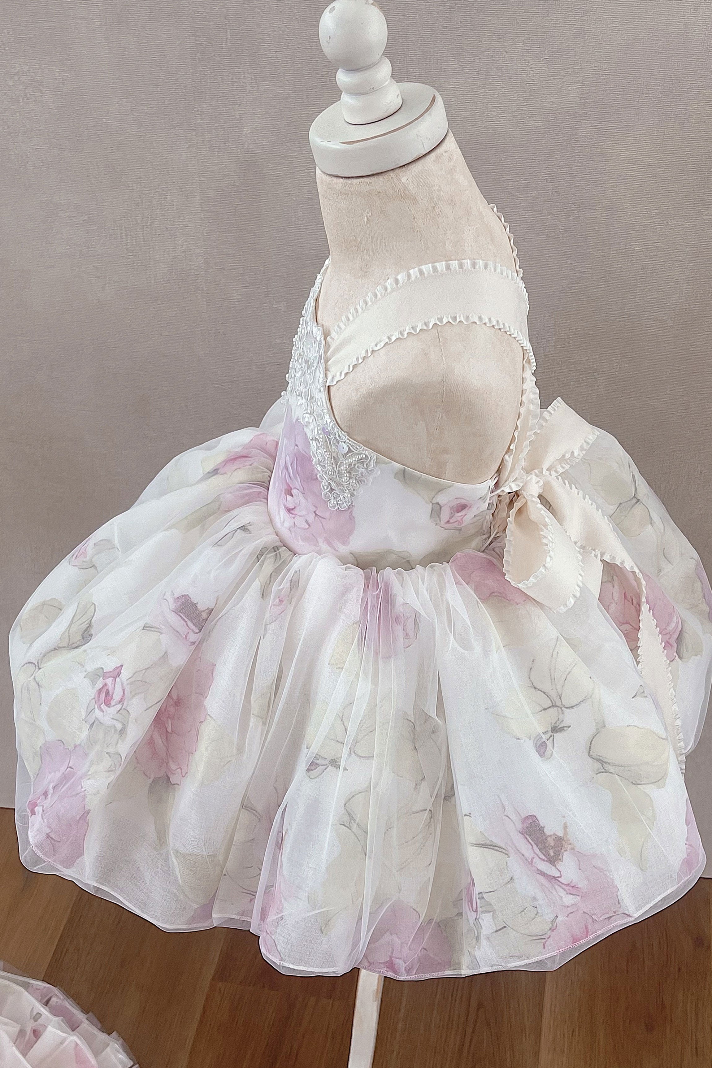 Bouquet Babydoll Dress (Short)