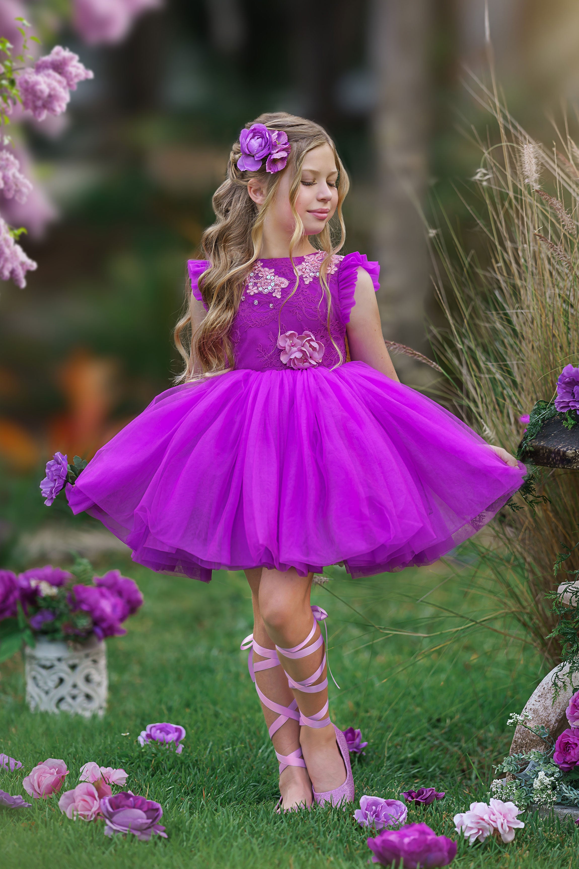 Jubilee Dress (Purple)
