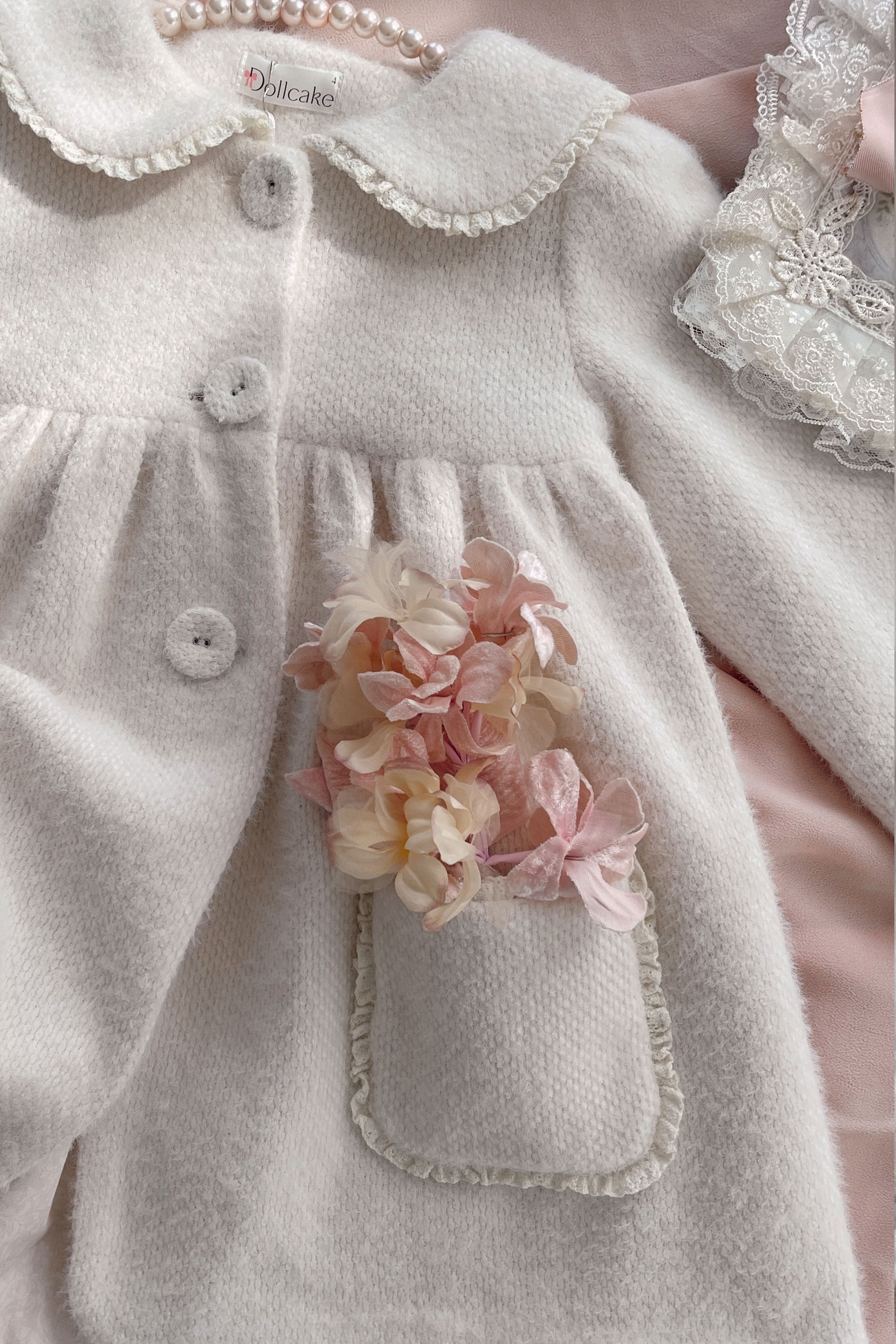 Damask Coat (White)