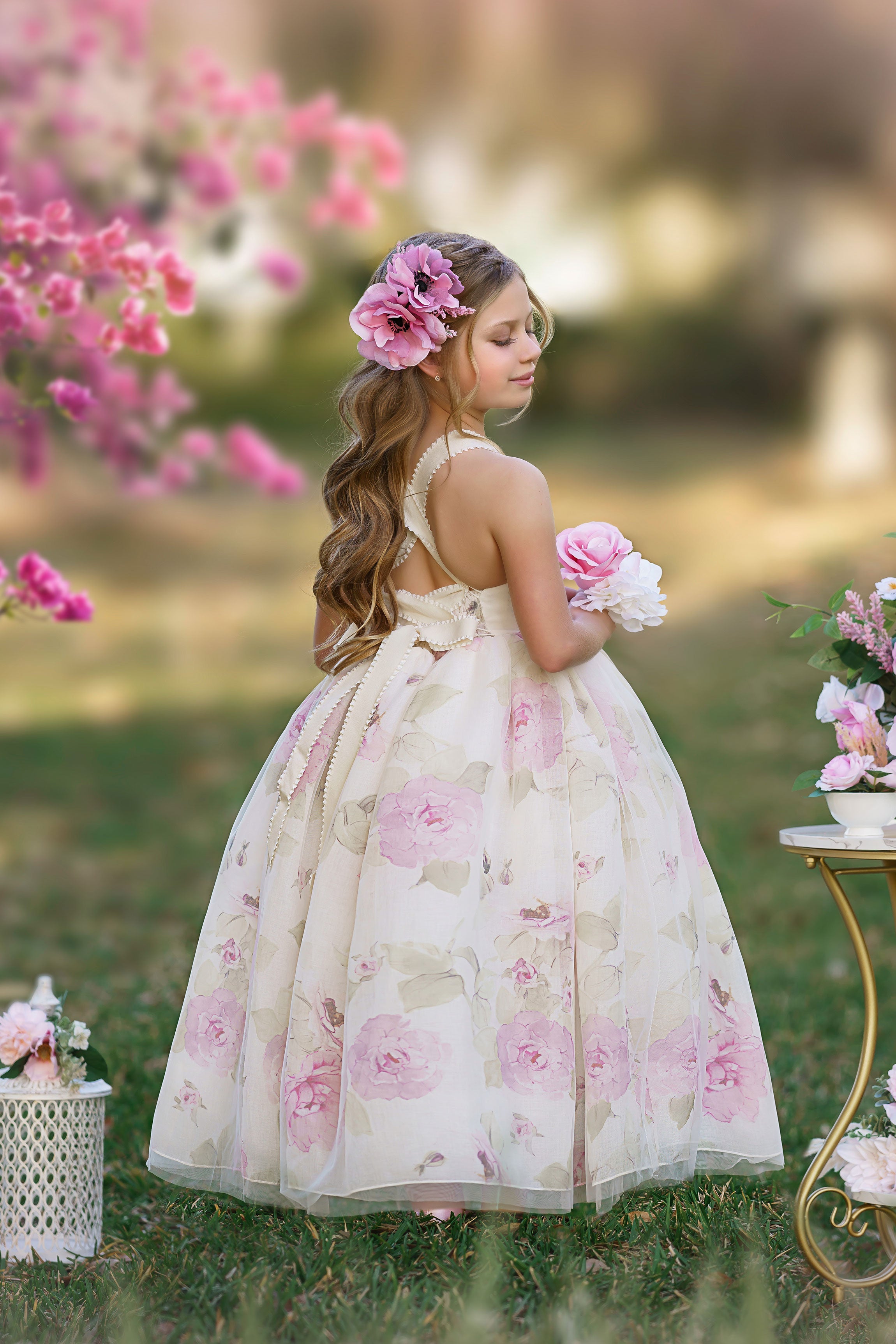 Bouquet Babydoll Frock (Long)