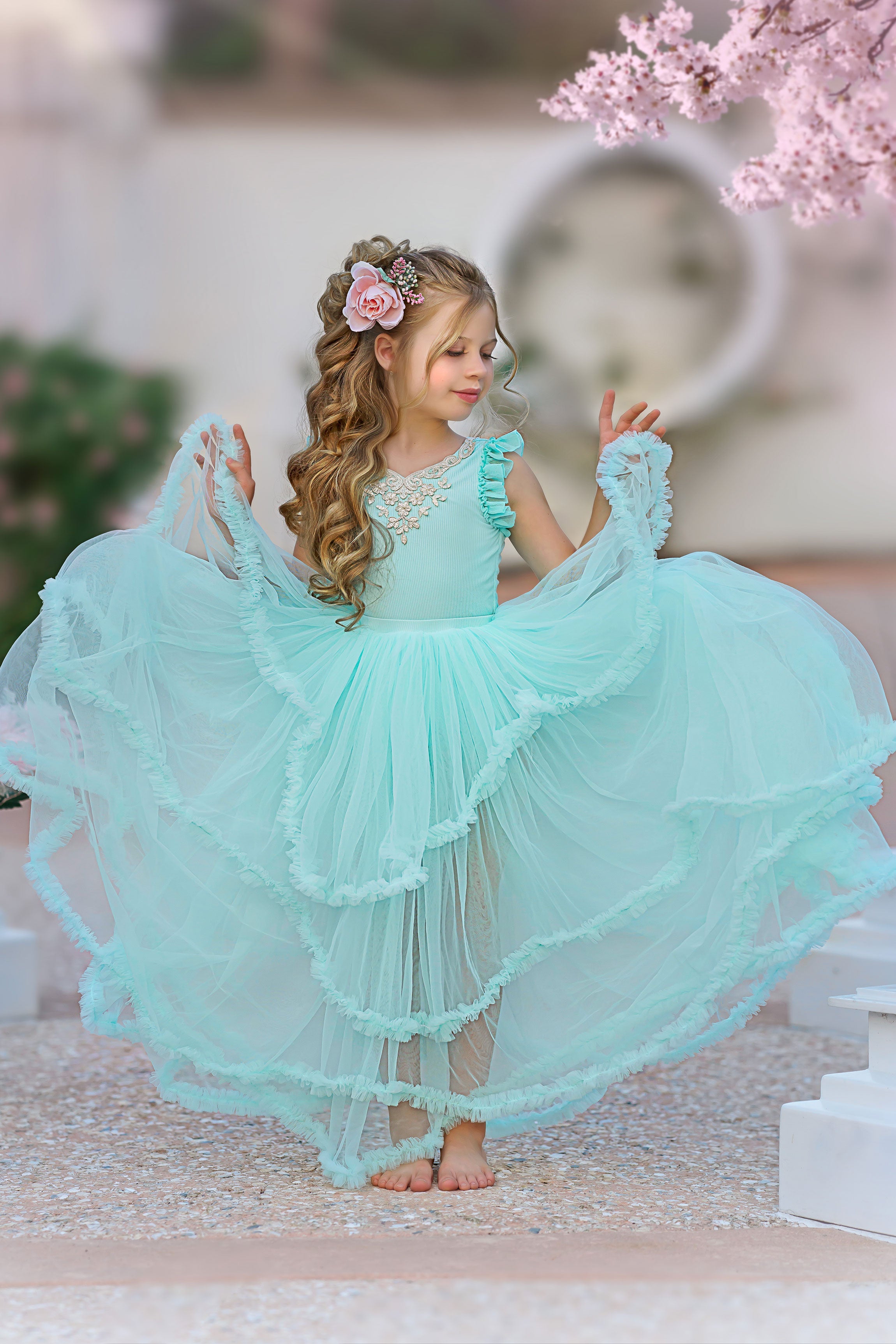 Show Stopper Skirt (Seafoam)