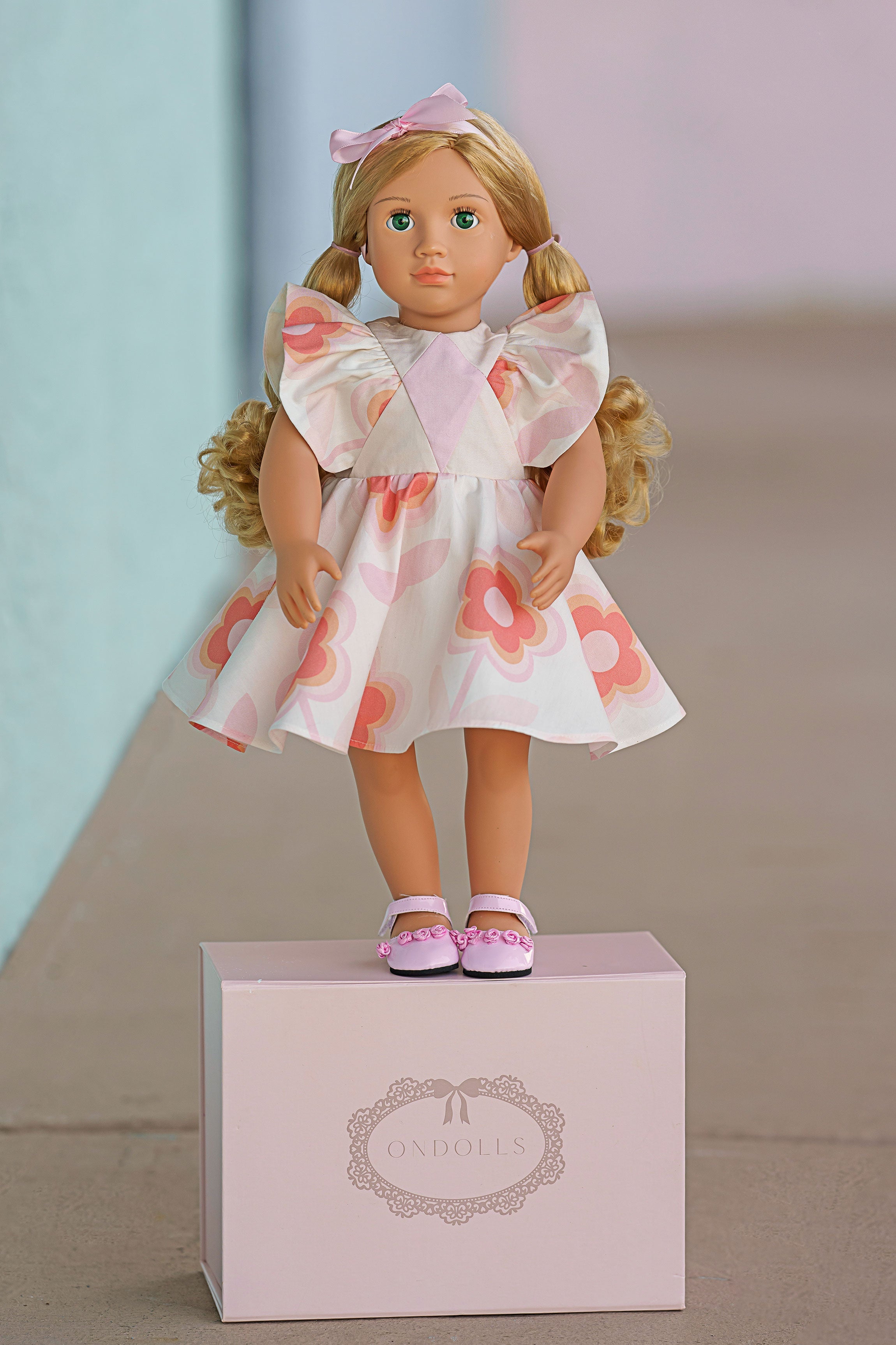 Boxed Doll Diamonds Are Forever Dress (Small Flower)