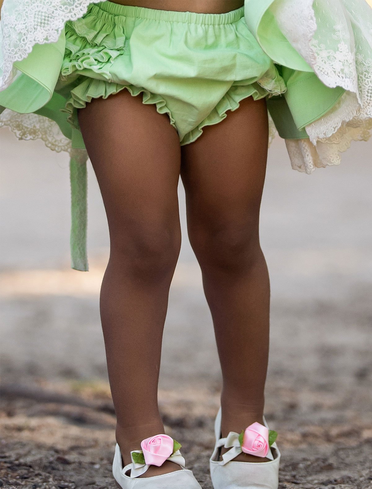 Golly Gosh Bloomers Lime Green